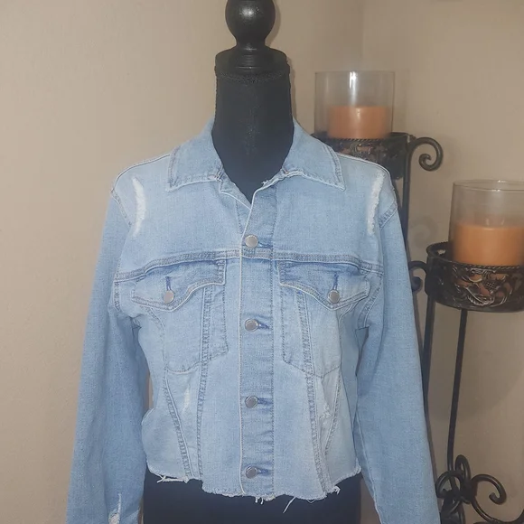 American Rag Blue Denim Jacket - Picture 1 of 4